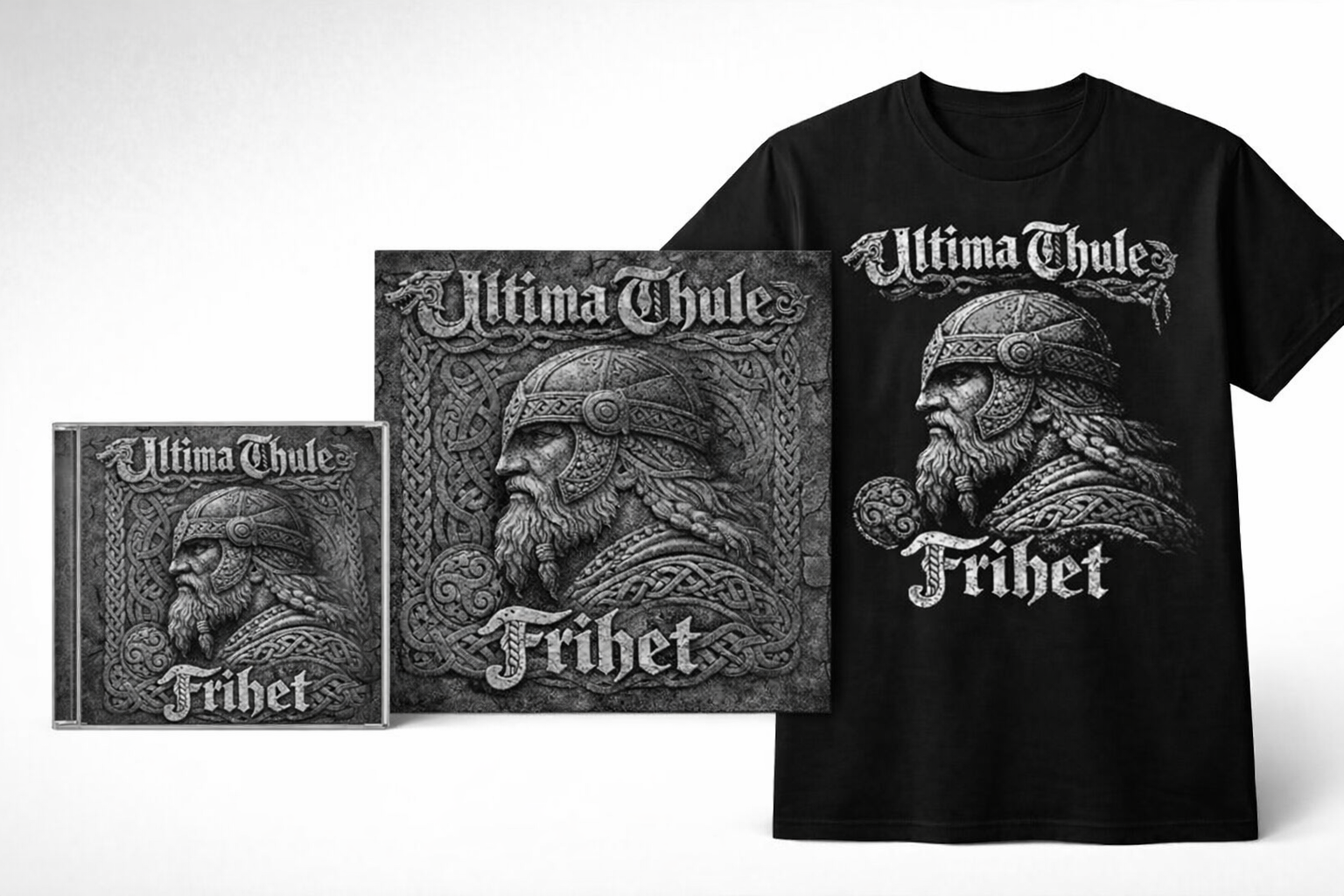 PRE-ORDER - Ultima Thule - Frihet - Bundle - Tshirt/CD/Vinyl Multicolor (2026)