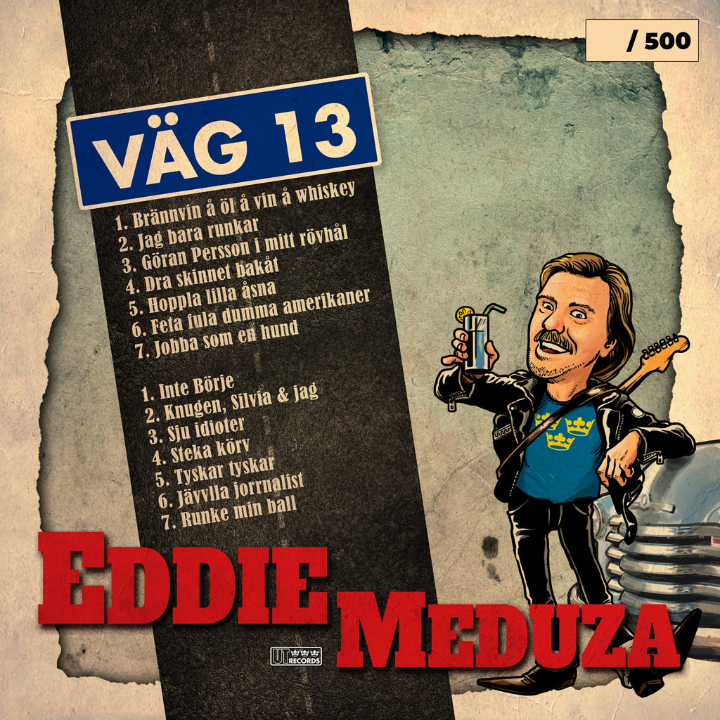 PRE-ORDER - Eddie Meduza - Väg 13 - Multicolor - Bundle - Tshirt