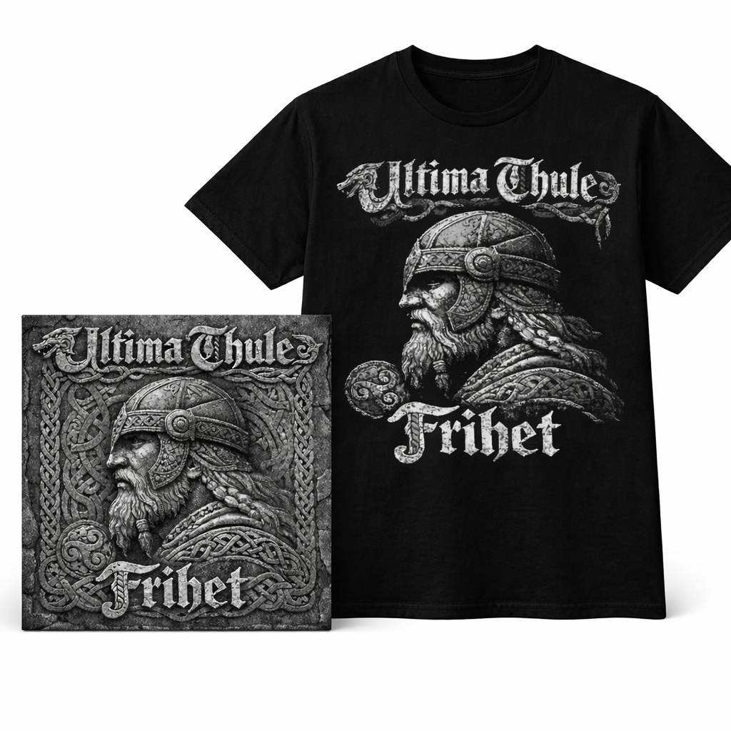 PRE-ORDER - Ultima Thule - Frihet - Bundle - Tshirt/Vinyl Multicolor (2026)