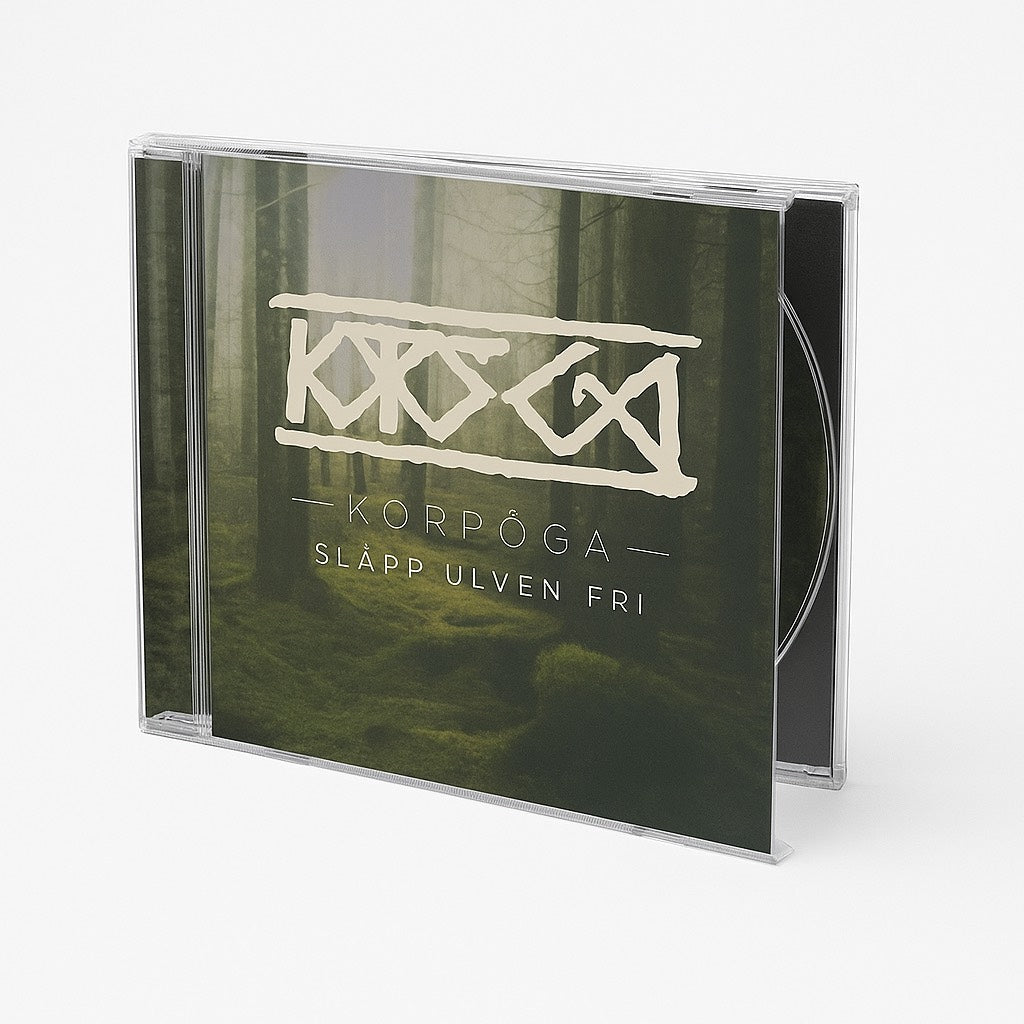 Korpöga - Släpp Ulven Fri (2022) CD Jewelcase