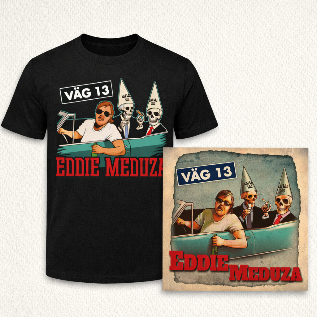 PRE-ORDER - Eddie Meduza - Väg 13 - Multicolor - Bundle - Tshirt