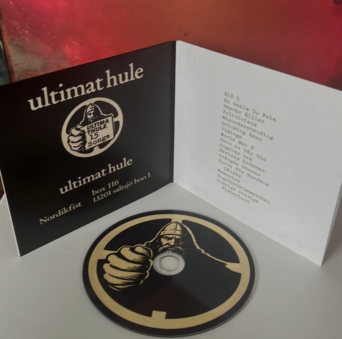 Ultima Thule - 15 Songs - CD Digipack