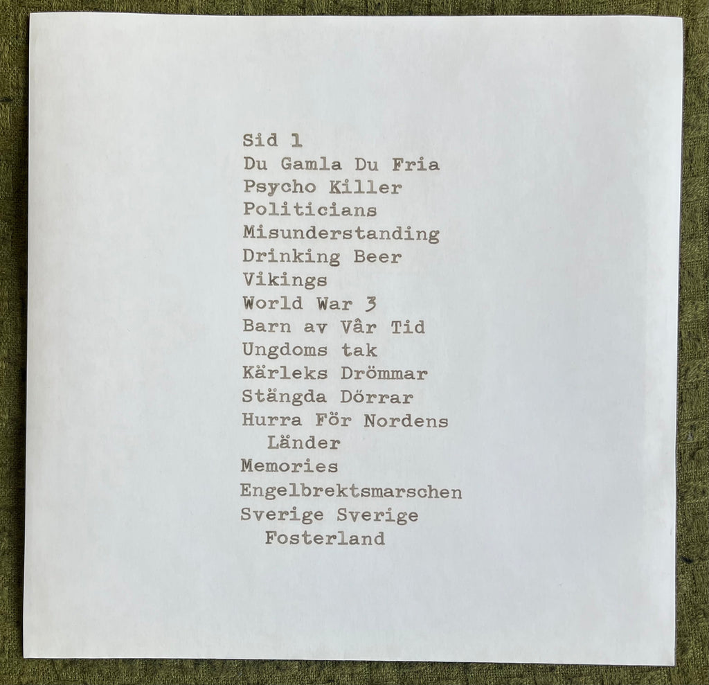 PRE-ORDER - Ultima Thule - 15 Songs - Vinyl