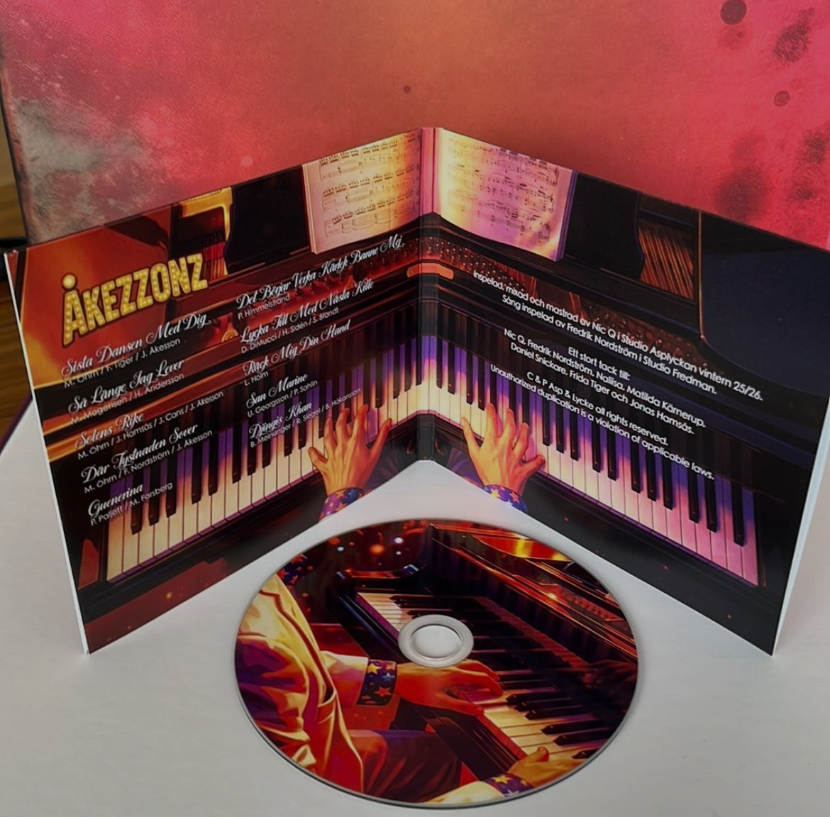 Åkezzonz - Så Länge Hjärtat Slår - CD Digipack