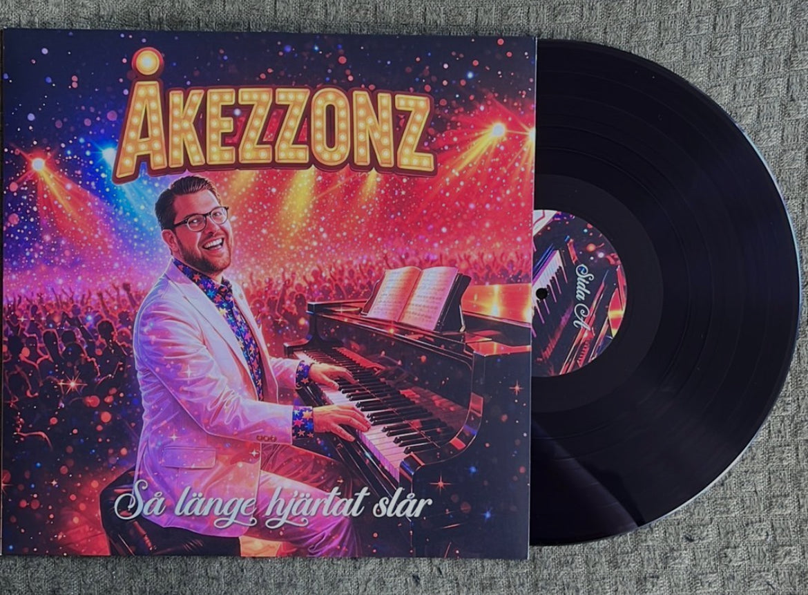 Åkezzonz - Så Länge Hjärtat Slår - Vinyl