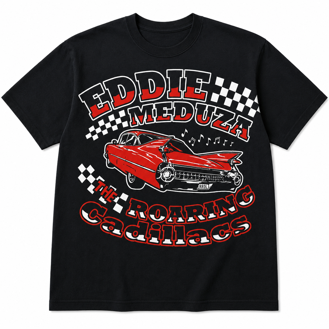Eddie Meduza - The Roaring Cadillacs - Tshirt
