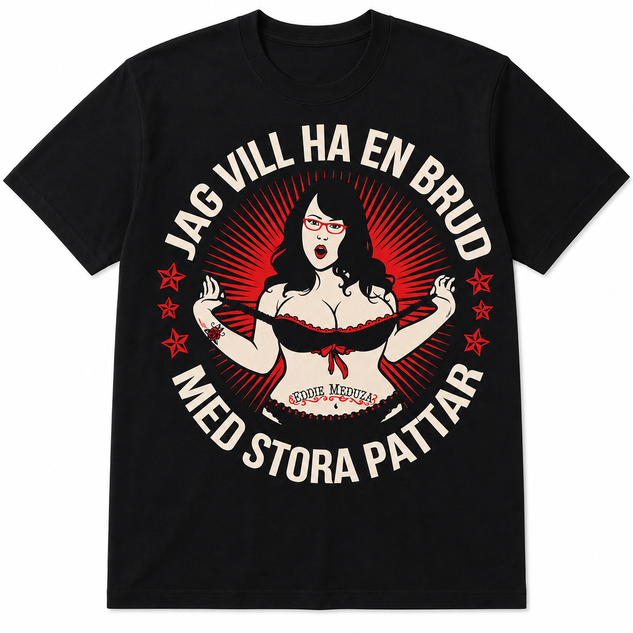 Eddie Meduza - Stora Pattar - Tshirt