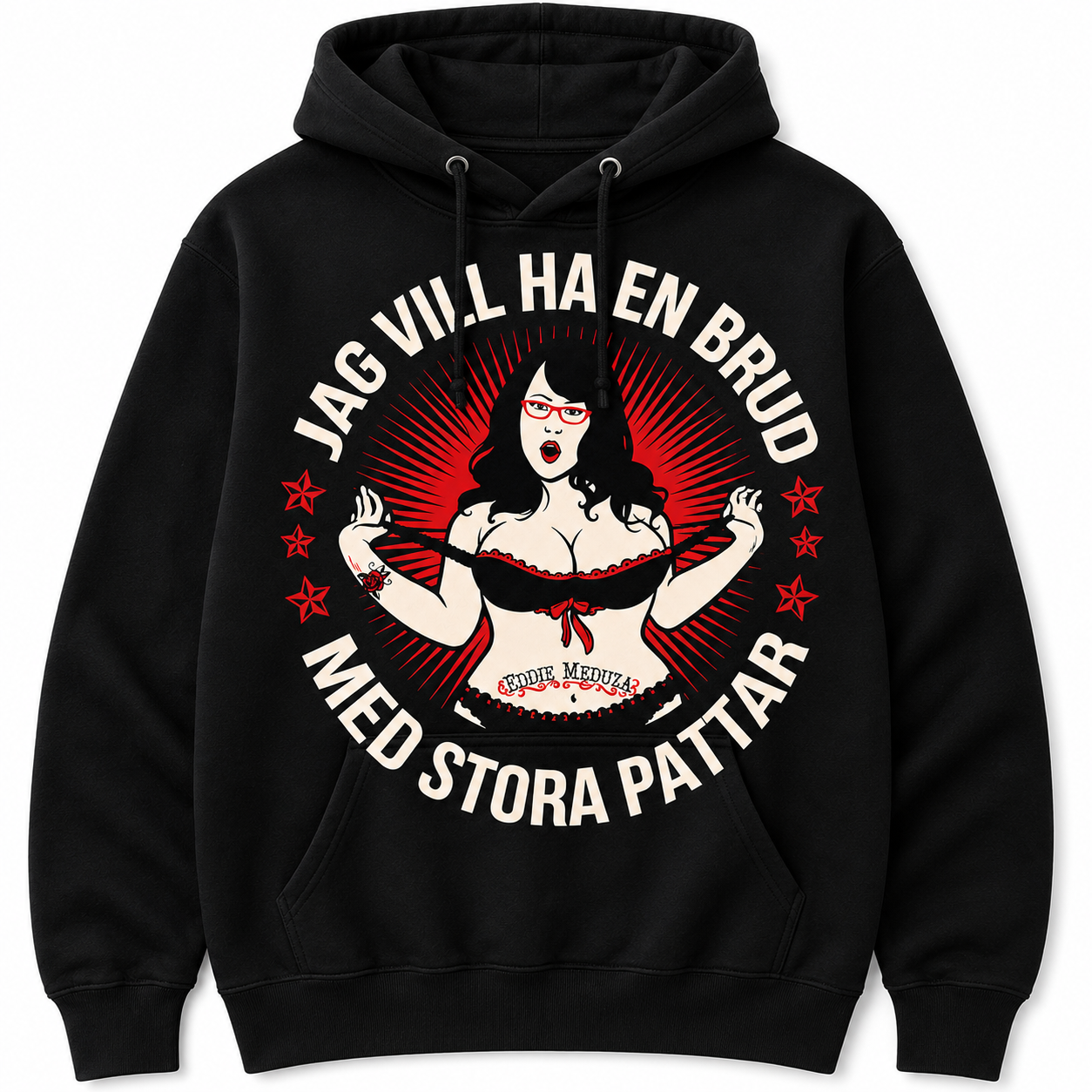Eddie Meduza - Stora Pattar - Hoodie