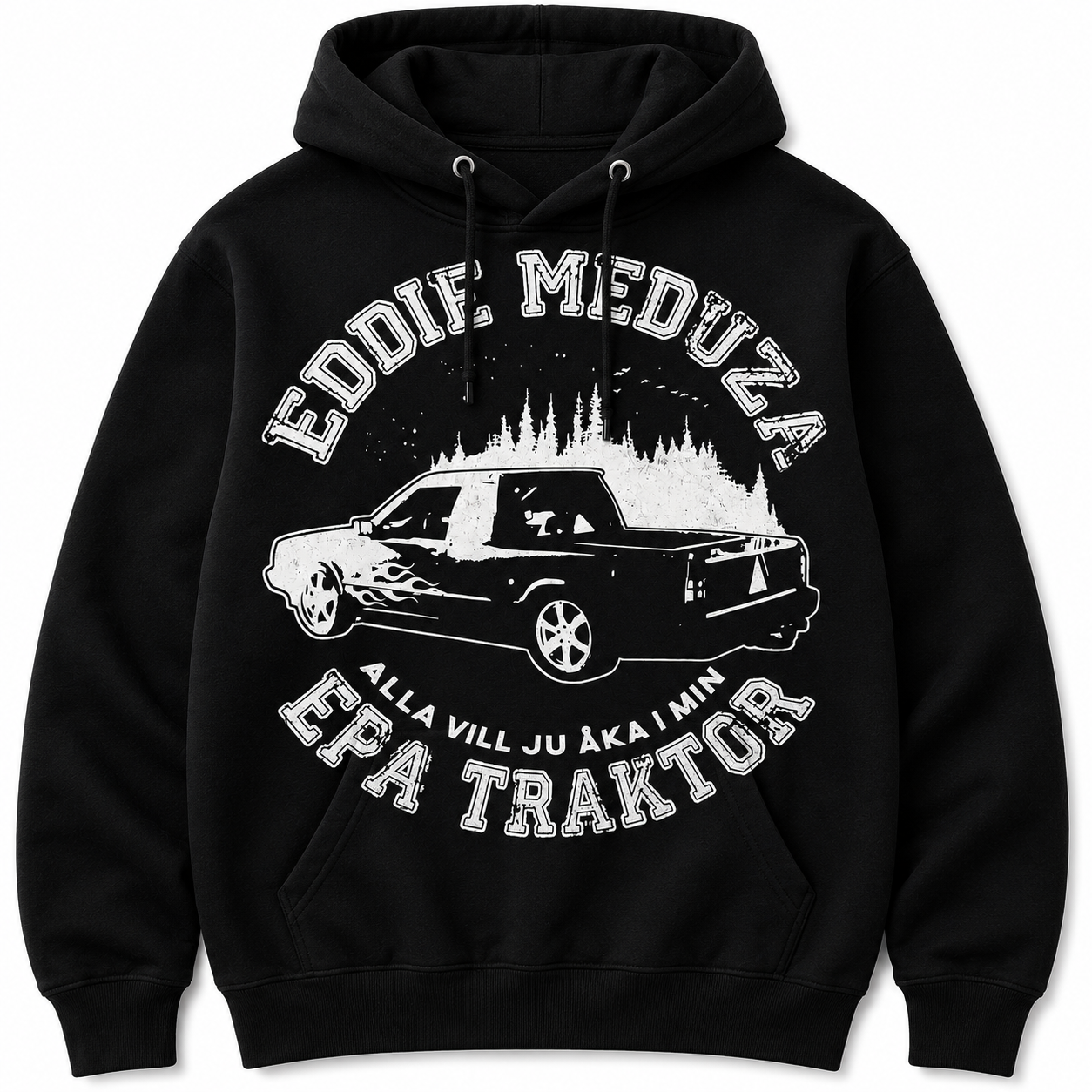 Eddie Meduza - Epa Traktor - Hoodie