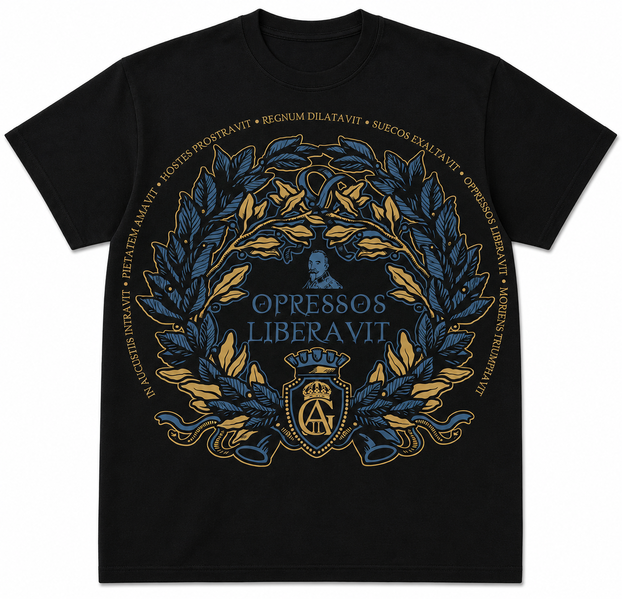 Kungar - Gustav II Adolf - Opressos Liberavit - Tshirt