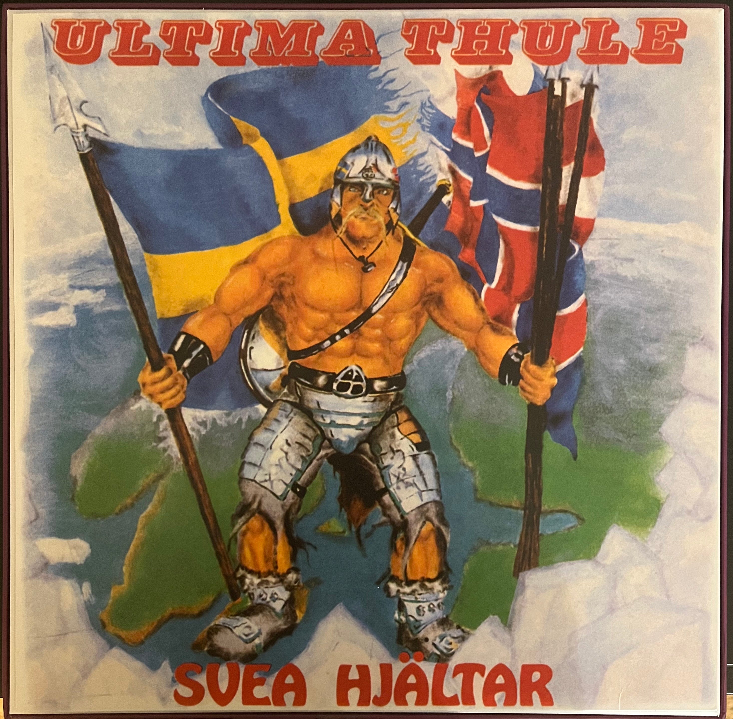 Ultima Thule - Svea Hjältar (1991) Grå Splatter Vinyl