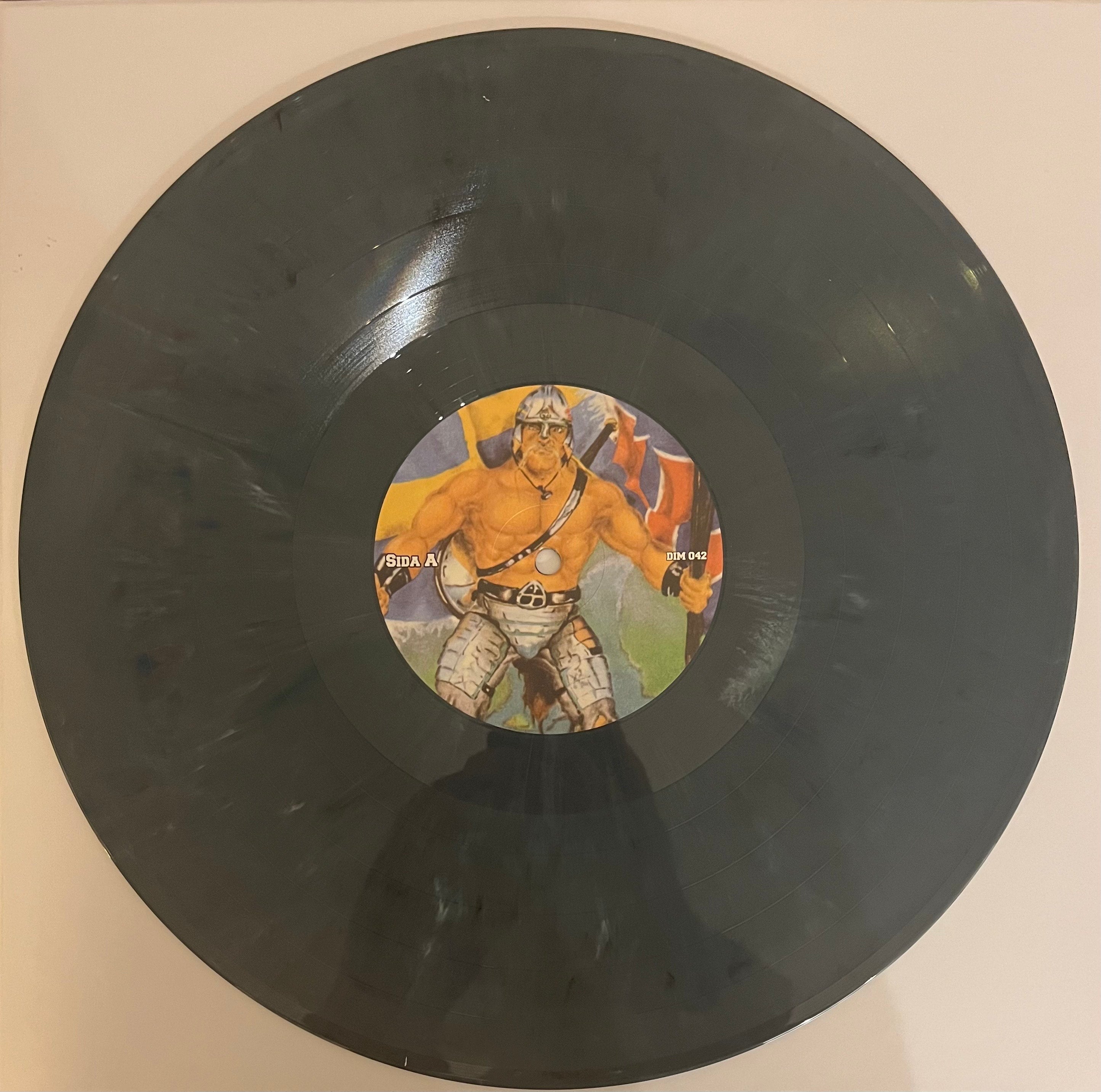 Ultima Thule - Svea Hjältar (1991) Grå Splatter Vinyl