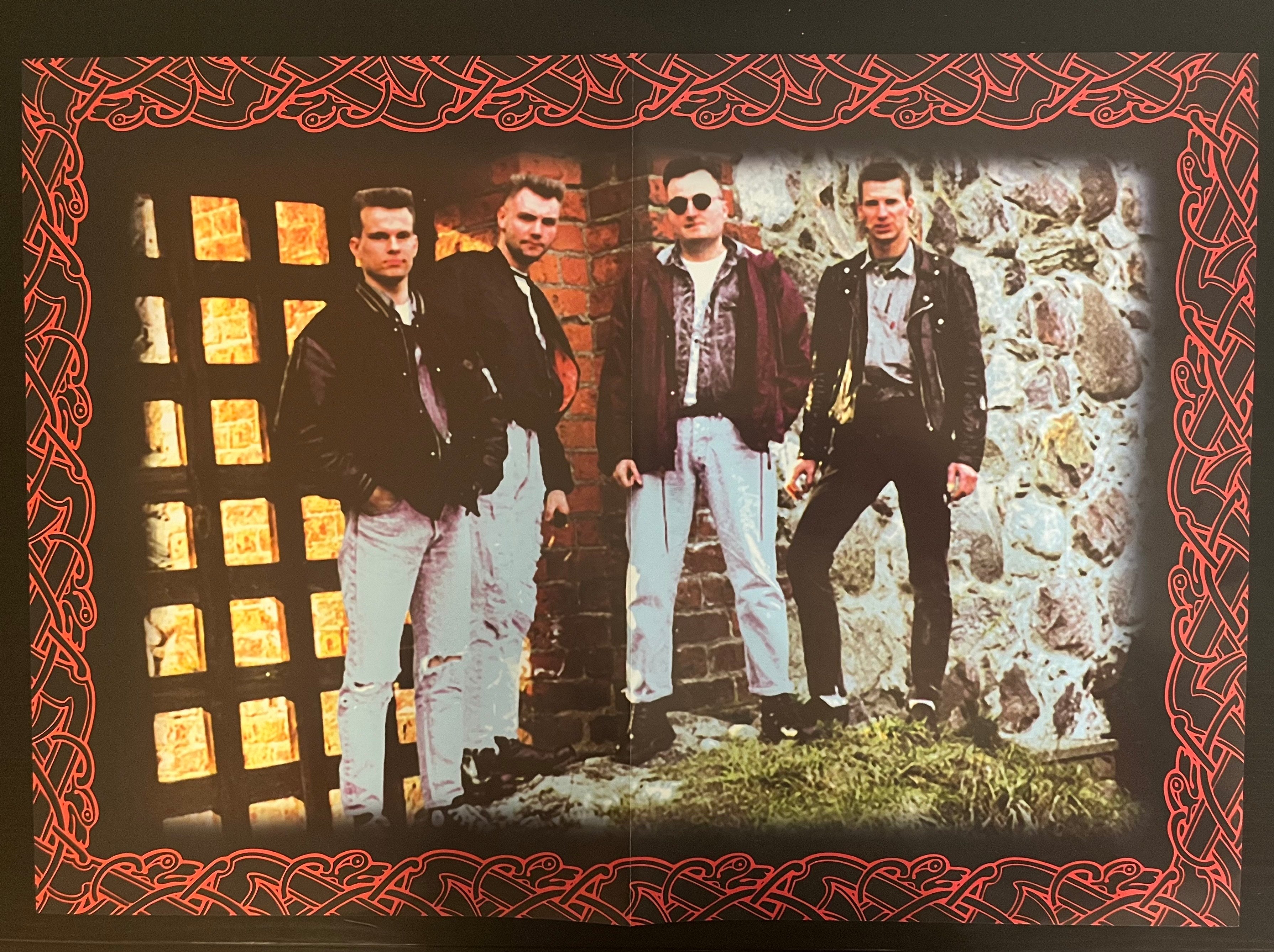 Ultima Thule - Svea Hjältar (1991) Grå Splatter Vinyl