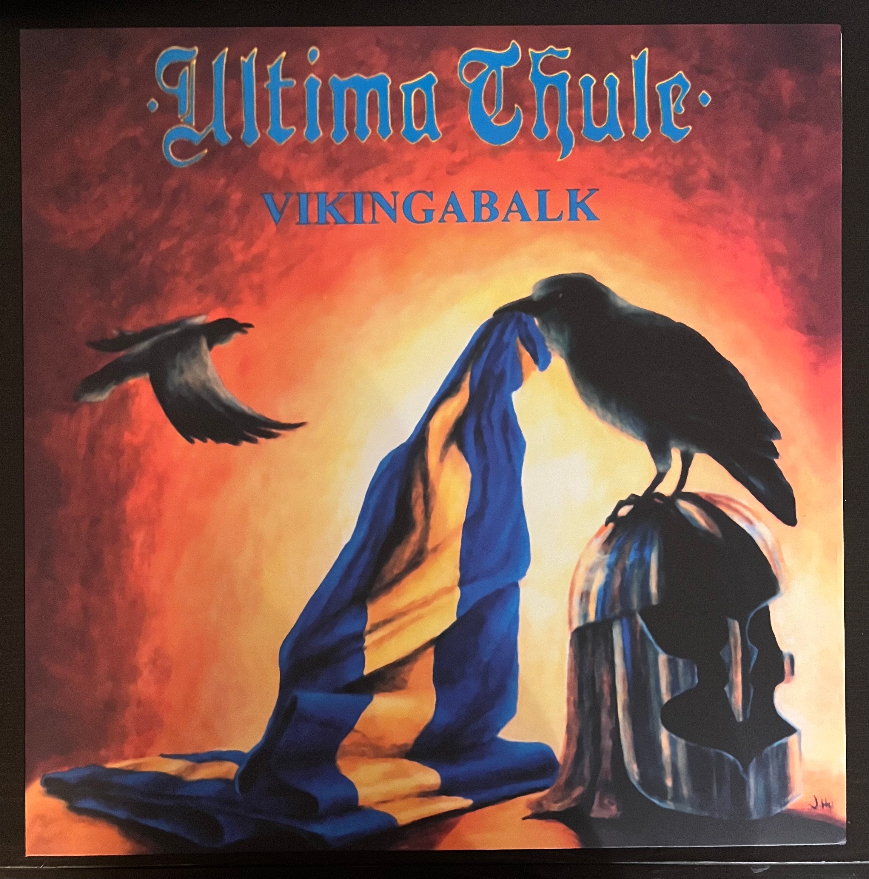 Ultima Thule - Vikingabalk (1993) Grå Splatter Gatefold Vinyl