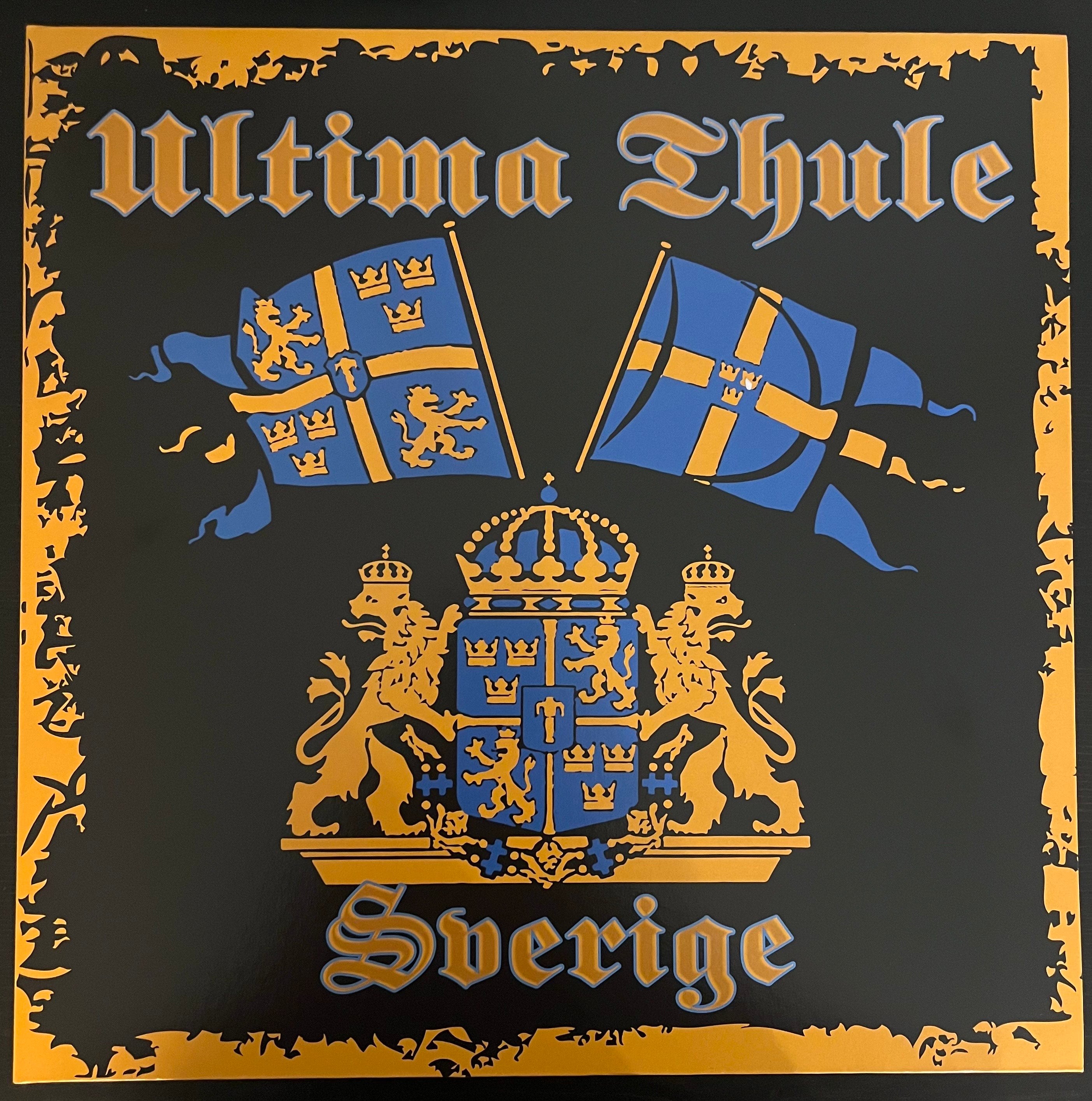 Ultima Thule - Sverige (1999) Red Transparent Splatter Gatefold Vinyl