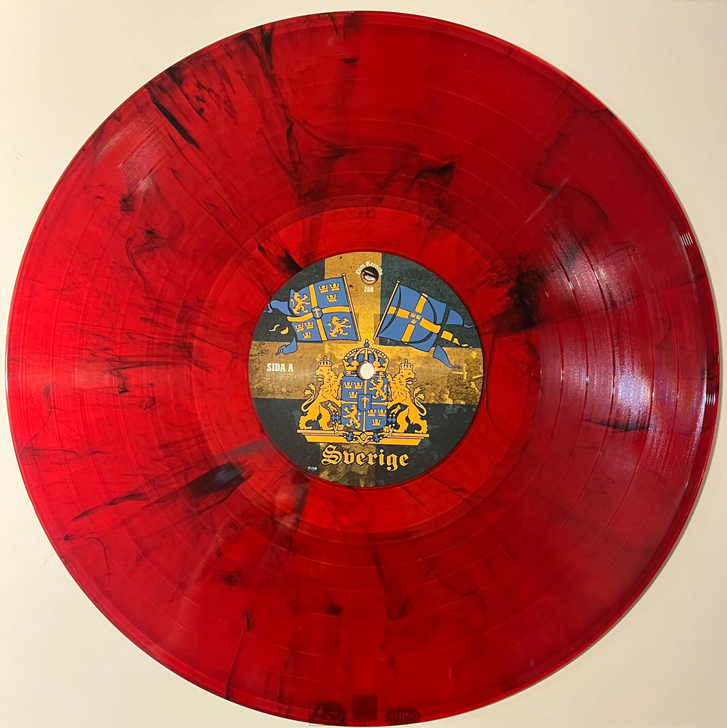 Ultima Thule - Sverige (1999) Red Transparent Splatter Gatefold Vinyl