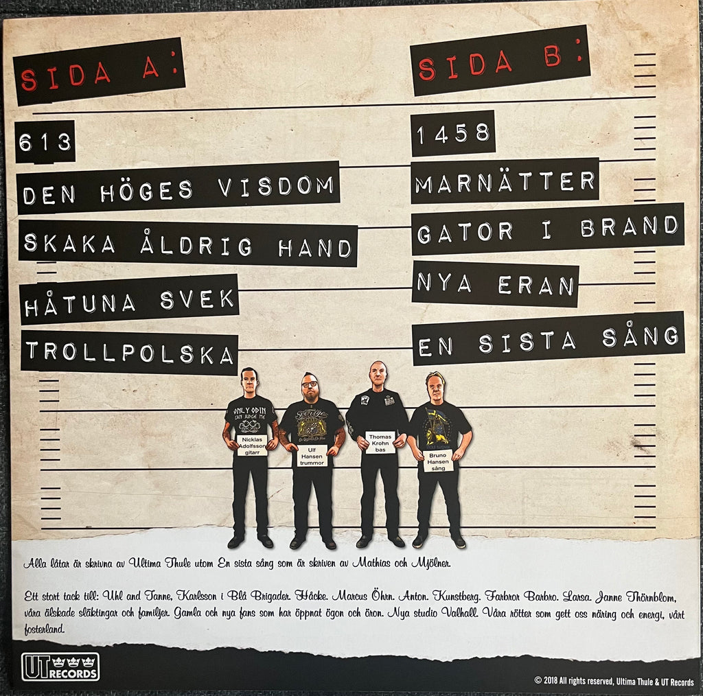 Ultima Thule - 1458 (2018) Svart Vinyl